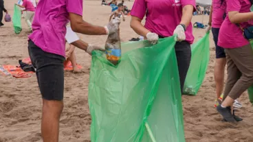 Opération nettoyage de plage à Casablanca / Ain Diab 16 juillet 2022