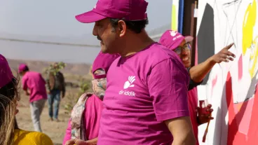 Rénovation de terrain omnisports/Oulad Ayad-Beni mellal 02 Avril 2023