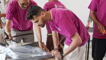 Création d’une classe connectée dans l’école Almassira Alkhadra