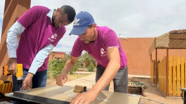 Création d’une classe connectée dans l’école Sidi Blal