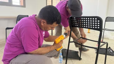 Création d’une classe connectée dans l’école Tansifte