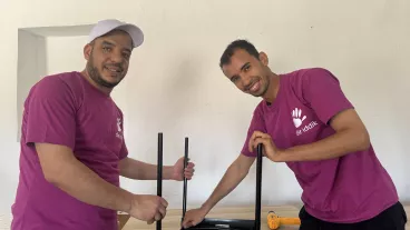 Création d’une classe connectée dans l’école Ouzdine