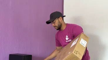 Création d’une classe connectée dans l’école Bleida